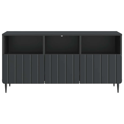 TV-skab med skuffe Sort 102 x 34,5 x 50 cm Konstrueret træ