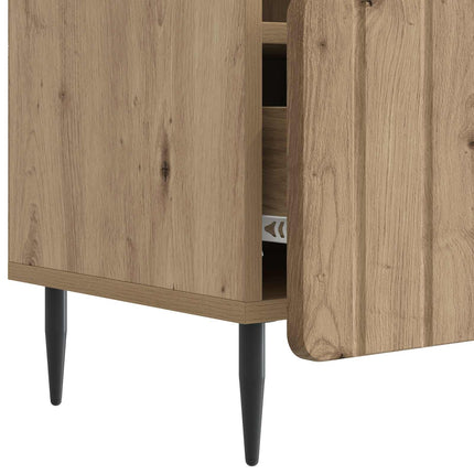 TV-skab 102 x 34,5 x 50 cm Artisan-eg Konstrueret træ