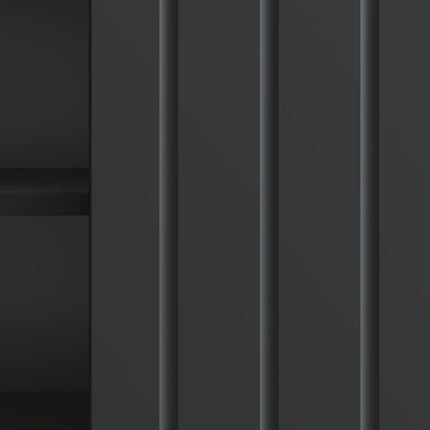 TV-skab Sort 150 x 31 x 52 cm Konstrueret træ