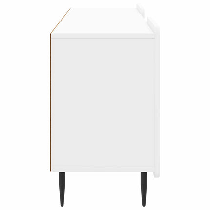 TV-skab Hvid højglans 150 x 31 x 52 cm Konstrueret træ