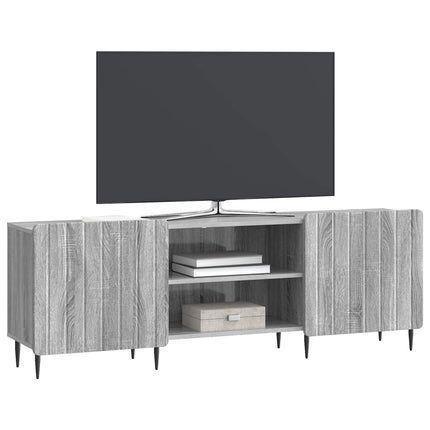 TV-skab Grå sonoma-eg 150 x 31 x 52 cm Konstrueret træ