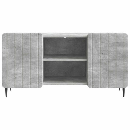 TV-skab 102 x 34,5 x 52 cm Betongrå Konstrueret træ
