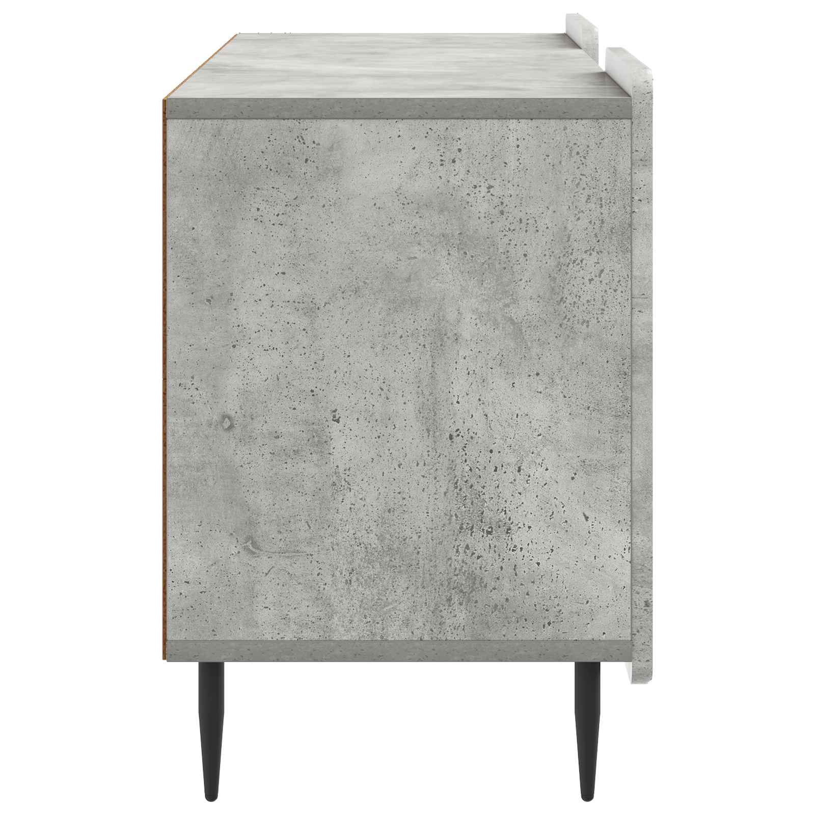 TV-skab Betongrå 102 x 34,5 x 52 cm Konstrueret træ