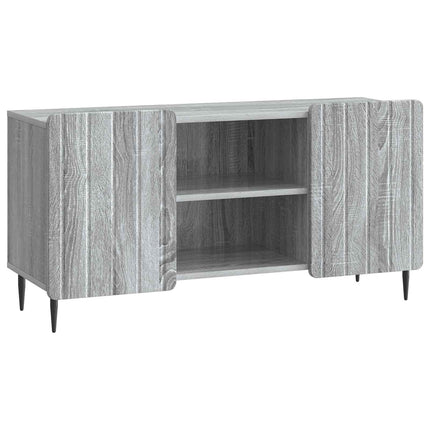 TV-skab 102 x 34,5 x 52 cm Grå sonoma-eg Konstrueret træ