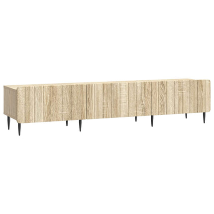 TV-skab 147 x 34,5 x 32 cm Sonoma-eg Konstrueret træ