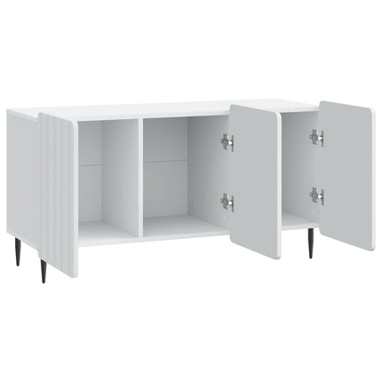 TV-skab Hvid 99 x 34,5 x 52 cm Konstrueret træ