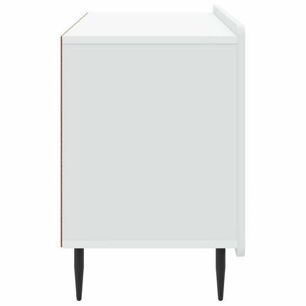TV-skab Hvid 99 x 34,5 x 52 cm Konstrueret træ