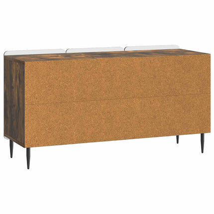 TV-skab 99 x 34,5 x 52 cm Røget eg Konstrueret træ