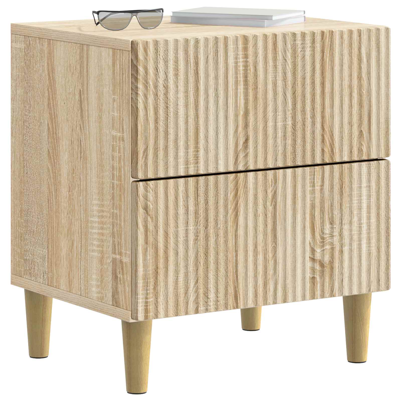 Natskab med skuffe Sonoma-eg 43 x 34,5 x 48 cm Konstrueret træ