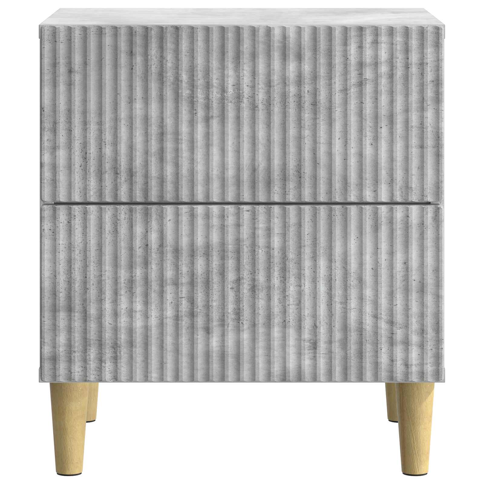 Natskab med skuffe Betongrå 43 x 34,5 x 48 cm Konstrueret træ