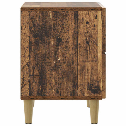 Natskab 2 stk. Gammelt træ 43 x 34,5 x 48 cm Konstrueret træ