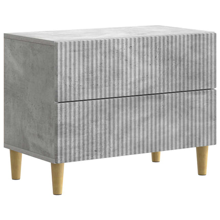 Natskab med skuffe Betongrå 62 x 34,5 x 48 cm Konstrueret træ