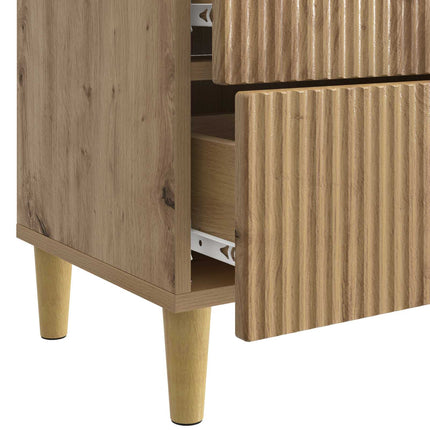 Natskab Artisan-eg 62 x 34,5 x 48 cm Konstrueret træ