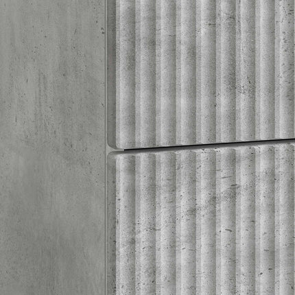 Natskab Betongrå 43 x 41 x 66,5 cm Konstrueret træ