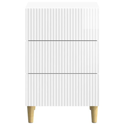 Natskab Hvid højglans 43 x 41 x 66,5 cm Konstrueret træ