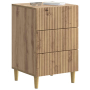 Natskab med skuffe Artisan-eg 43 x 41 x 66,5 cm Konstrueret træ