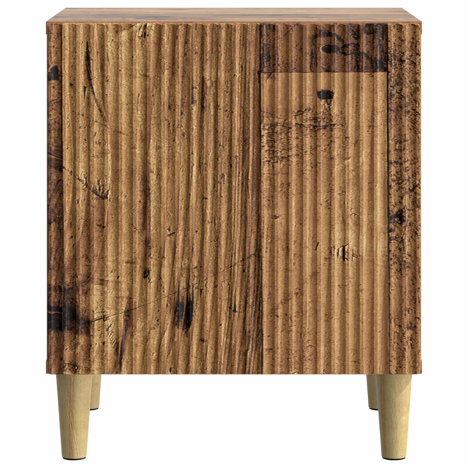 Natskab 2 pcs Gammelt træ 43 x 34,5 x 50 cm Konstrueret træ