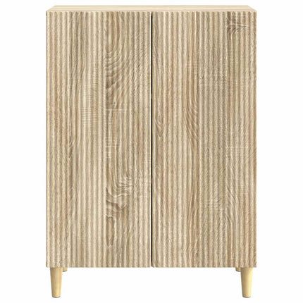 Sideboard Sonoma-eg 66 x 34,5 x 90 cm Konstrueret træ