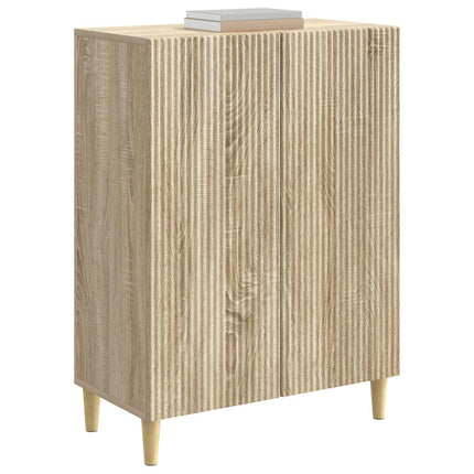 Sideboard Sonoma-eg 66 x 34,5 x 90 cm Konstrueret træ