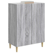 Sideboard Grå sonoma-eg 66 x 34,5 x 90 cm Konstrueret træ