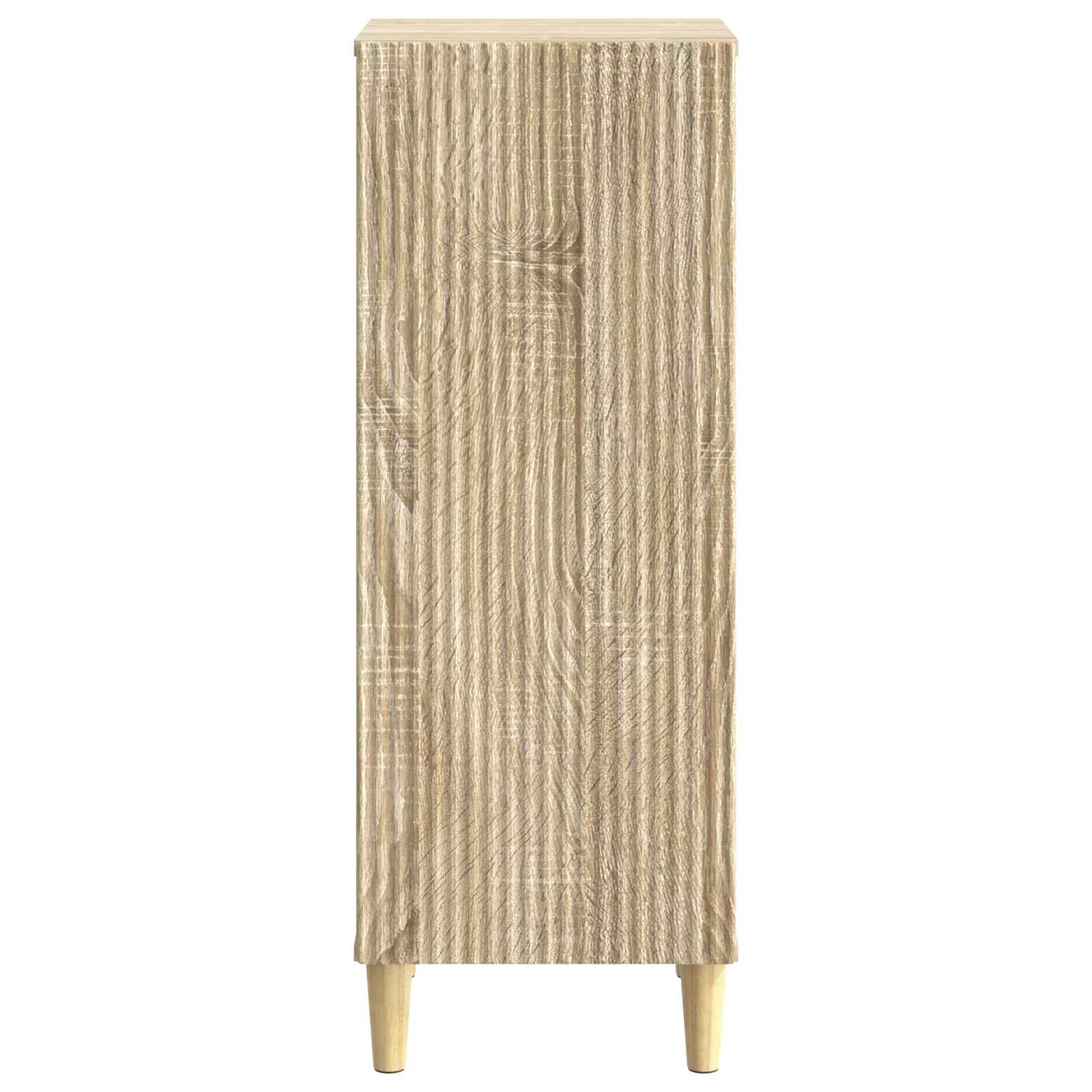 Sideboard Sonoma-eg 33 x 34,5 x 90 cm Konstrueret træ
