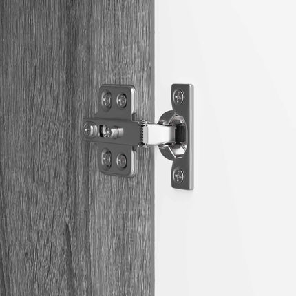 Sideboard Grå sonoma-eg 33 x 34,5 x 90 cm Konstrueret træ
