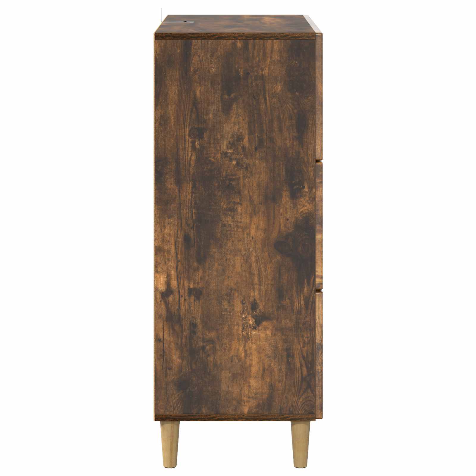 Skuffeskab Røget eg 66 x 34,5 x 90 cm Konstrueret træ