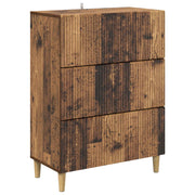 Skuffeskab Gammelt træ 66 x 34,5 x 90 cm Konstrueret træ