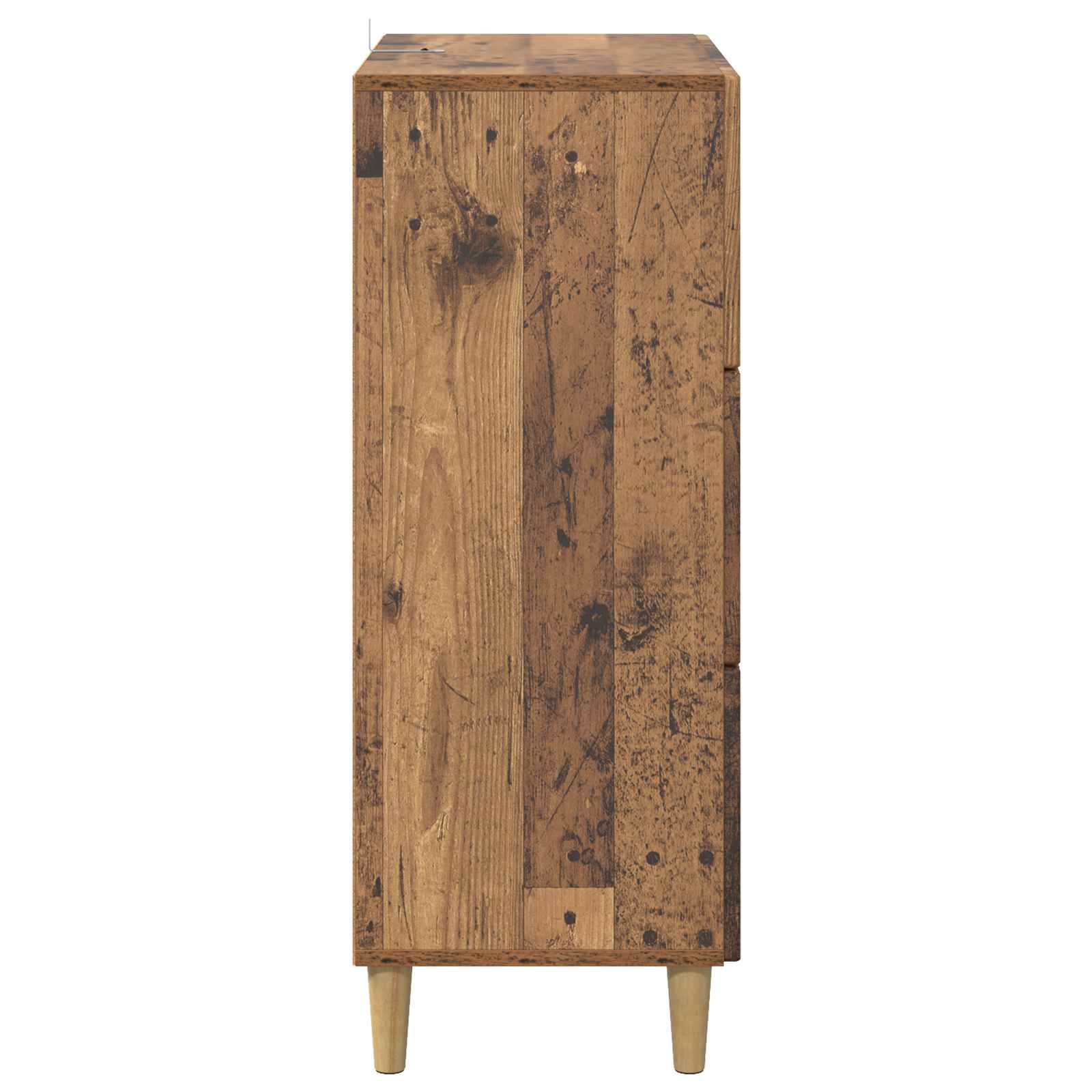 Skuffeskab Gammelt træ 66 x 34,5 x 90 cm Konstrueret træ