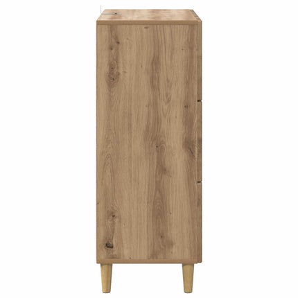 Skuffeskab 66 x 34,5 x 90 cm Konstrueret træ Artisan-eg