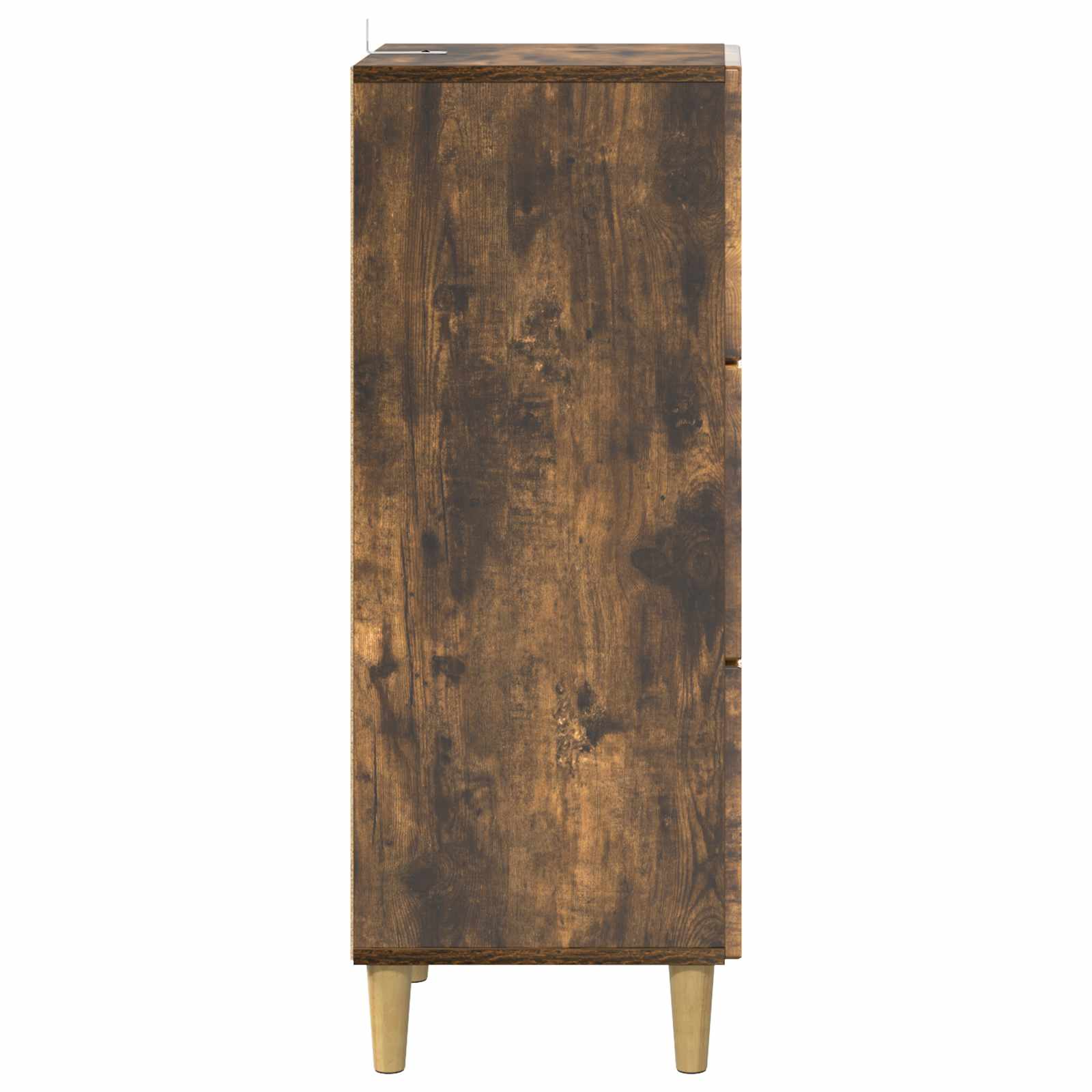 Skuffeskab Røget eg 33 x 34,5 x 90 cm Konstrueret træ