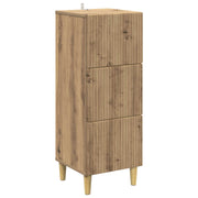 Skuffeskab Artisan-eg 33 x 34,5 x 90 cm Konstrueret træ