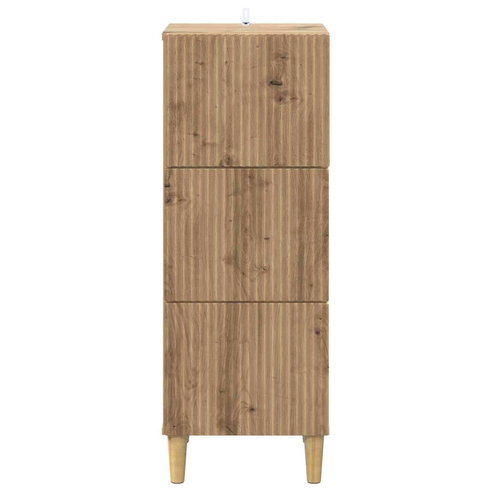 Skuffeskab Artisan-eg 33 x 34,5 x 90 cm Konstrueret træ