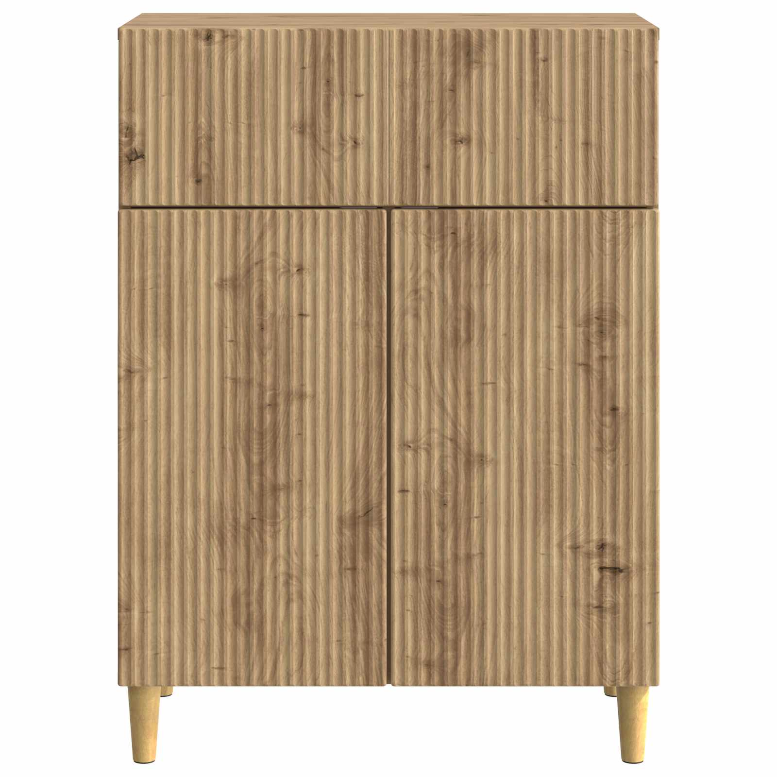 Sideboard Artisan-eg 66 x 34,5 x 90 cm Konstrueret træ