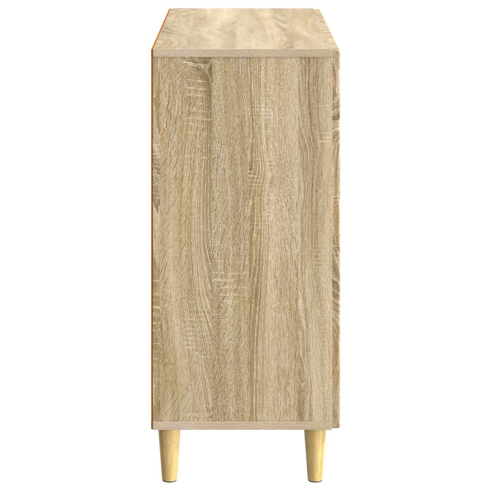 Sideboard Sonoma-eg 89 x 34,5 x 80 cm Konstrueret træ