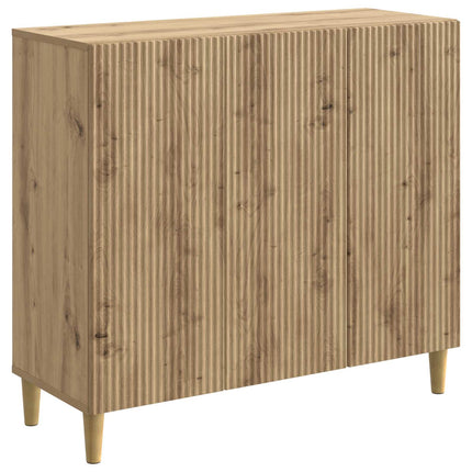 Sideboard Artisan-eg 89 x 34,5 x 80 cm Konstrueret træ