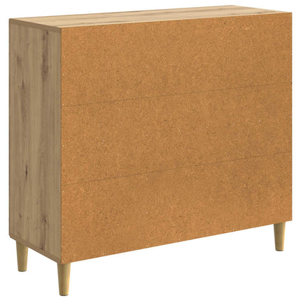 Sideboard Artisan-eg 89 x 34,5 x 80 cm Konstrueret træ