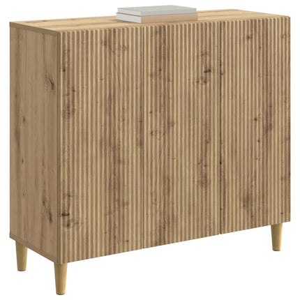 Sideboard Artisan-eg 89 x 34,5 x 80 cm Konstrueret træ