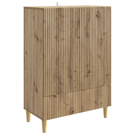 Sideboard Artisan-eg 66 x 34,5 x 95 cm Konstrueret træ