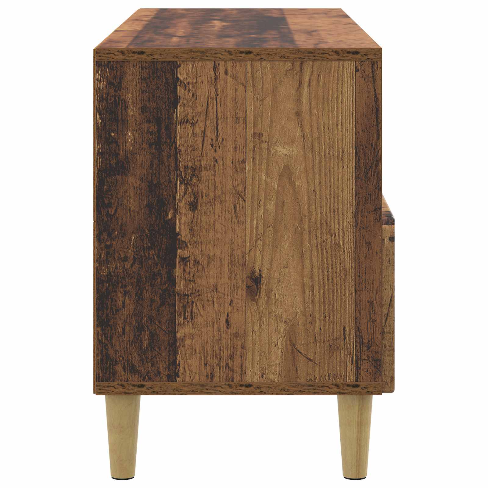 TV-skab Gammelt træ 102 x 34,5 x 50 cm Konstrueret træ