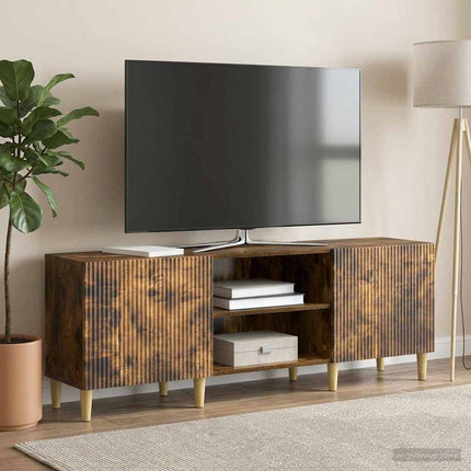TV-skab Røget eg 150 x 31 x 50 cm Konstrueret træ