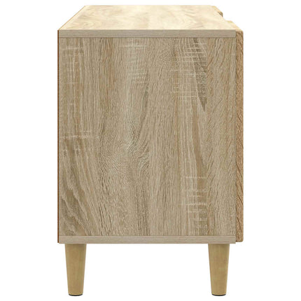 TV-skab 102 x 34,5 x 50 cm Sonoma-eg Konstrueret træ