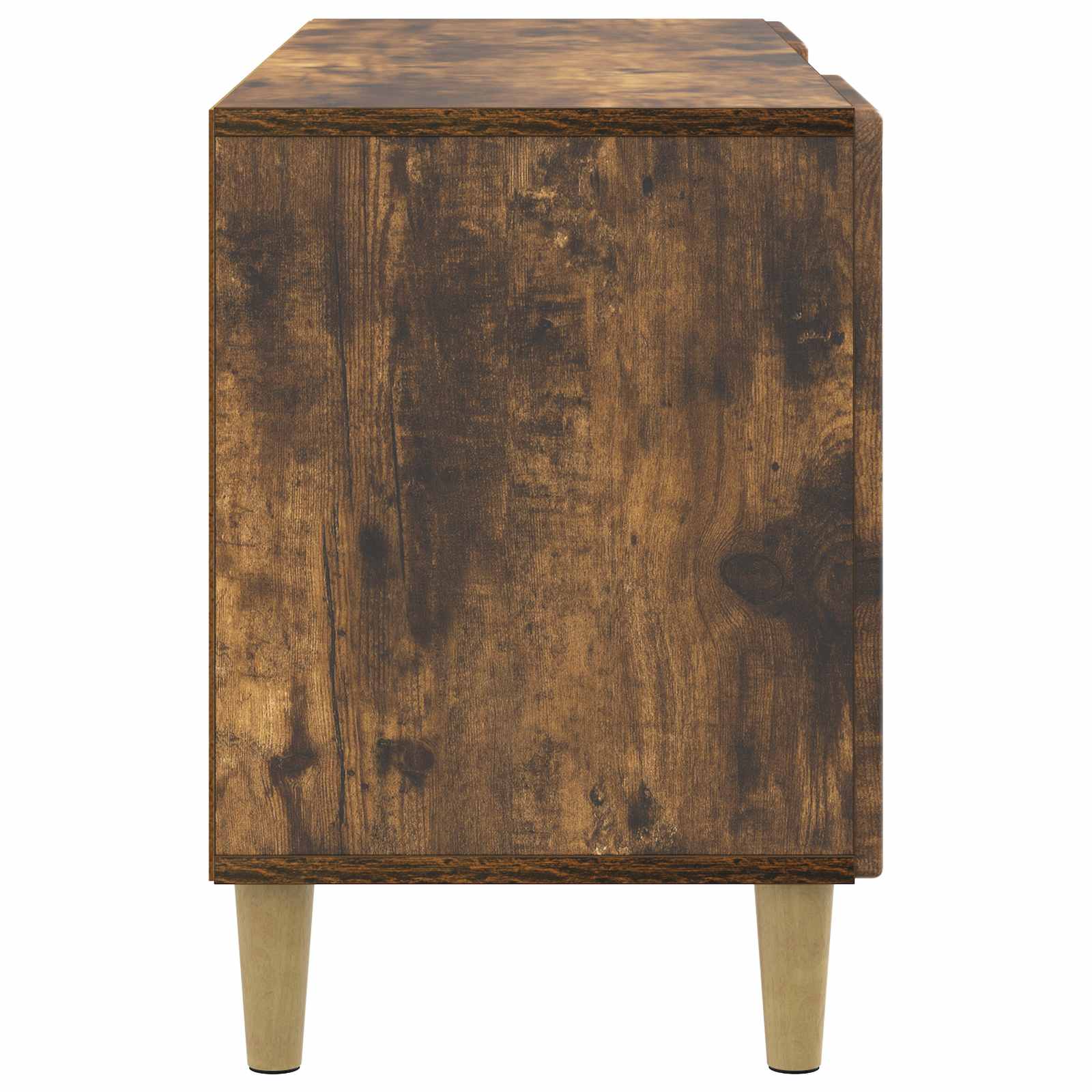 TV-skab Røget eg 102 x 34,5 x 50 cm Konstrueret træ
