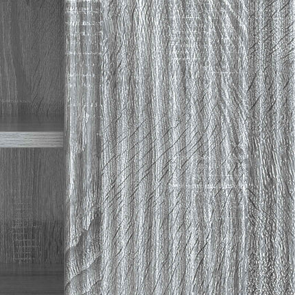 TV-skab 102 x 34,5 x 50 cm Grå sonoma-eg Konstrueret træ