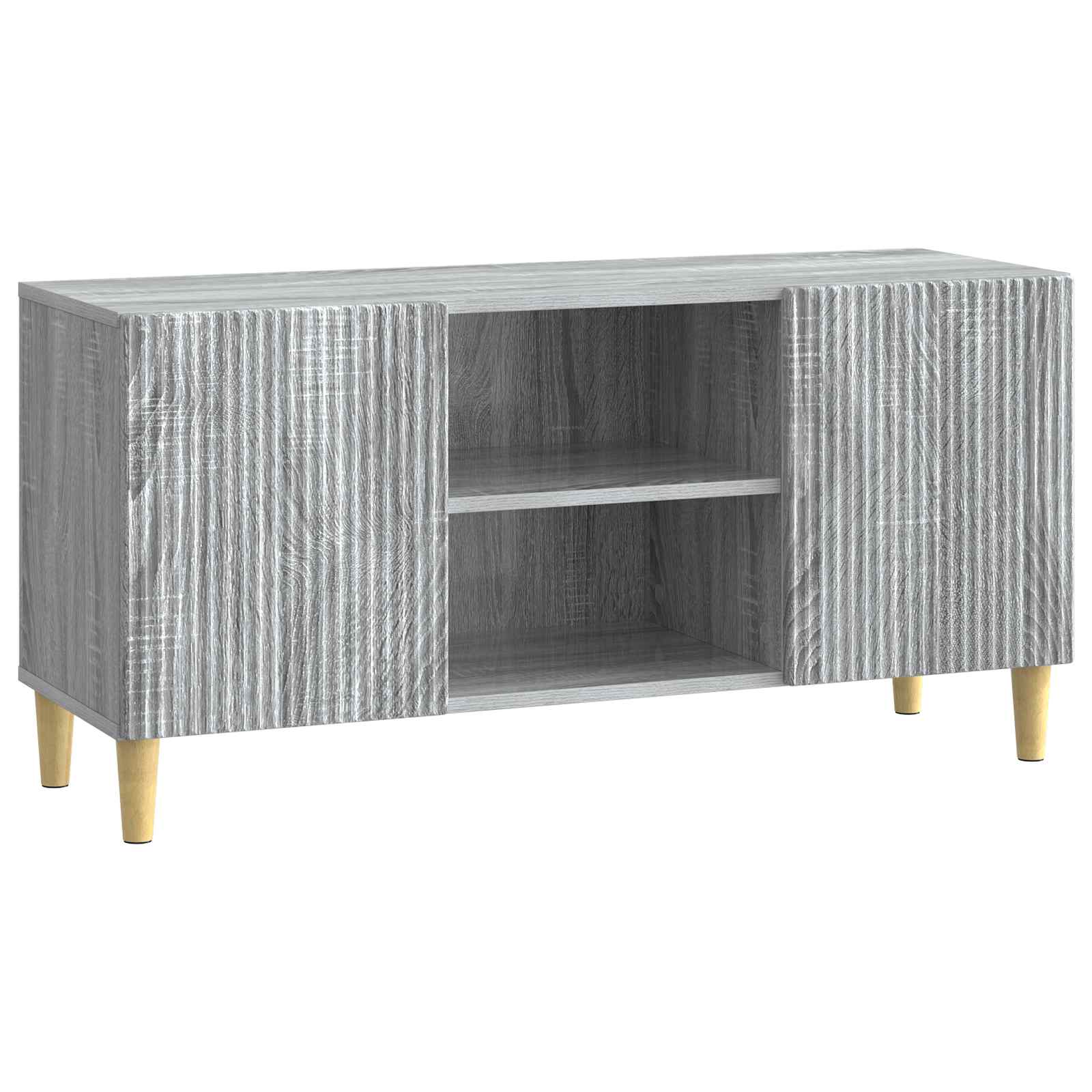 TV-skab Grå sonoma-eg 102 x 34,5 x 50 cm Konstrueret træ