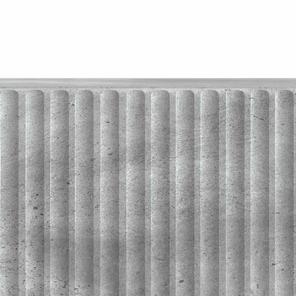 TV-skab med skuffe Betongrå 147 x 34,5 x 30 cm Konstrueret træ