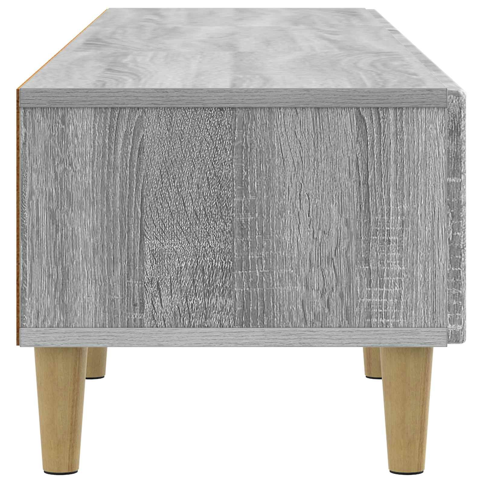 TV-skab Grå sonoma-eg 147 x 34,5 x 30 cm Konstrueret træ