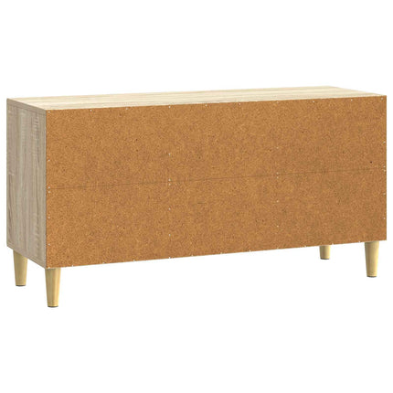 TV-skab 99 x 34,5 x 50 cm Sonoma-eg Konstrueret træ
