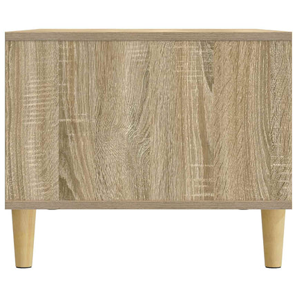 Sofabord Sonoma-eg 90 x 50 x 40 cm Konstrueret træ