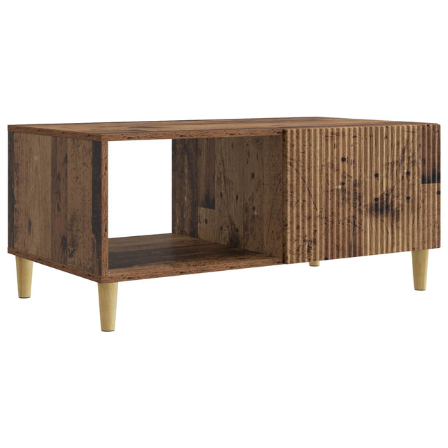 Sofabord Gammelt træ 90 x 50 x 40 cm Konstrueret træ